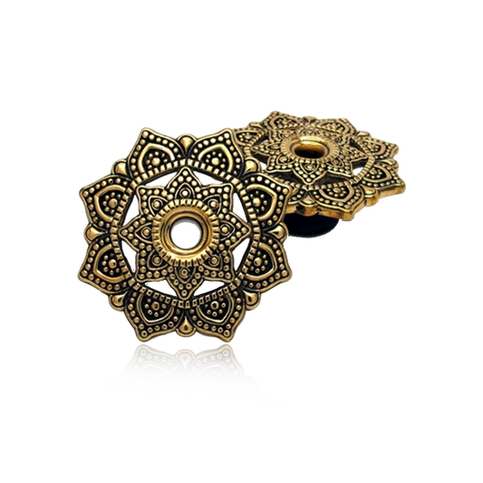 Lotus Mandala Eyelets - Bronze