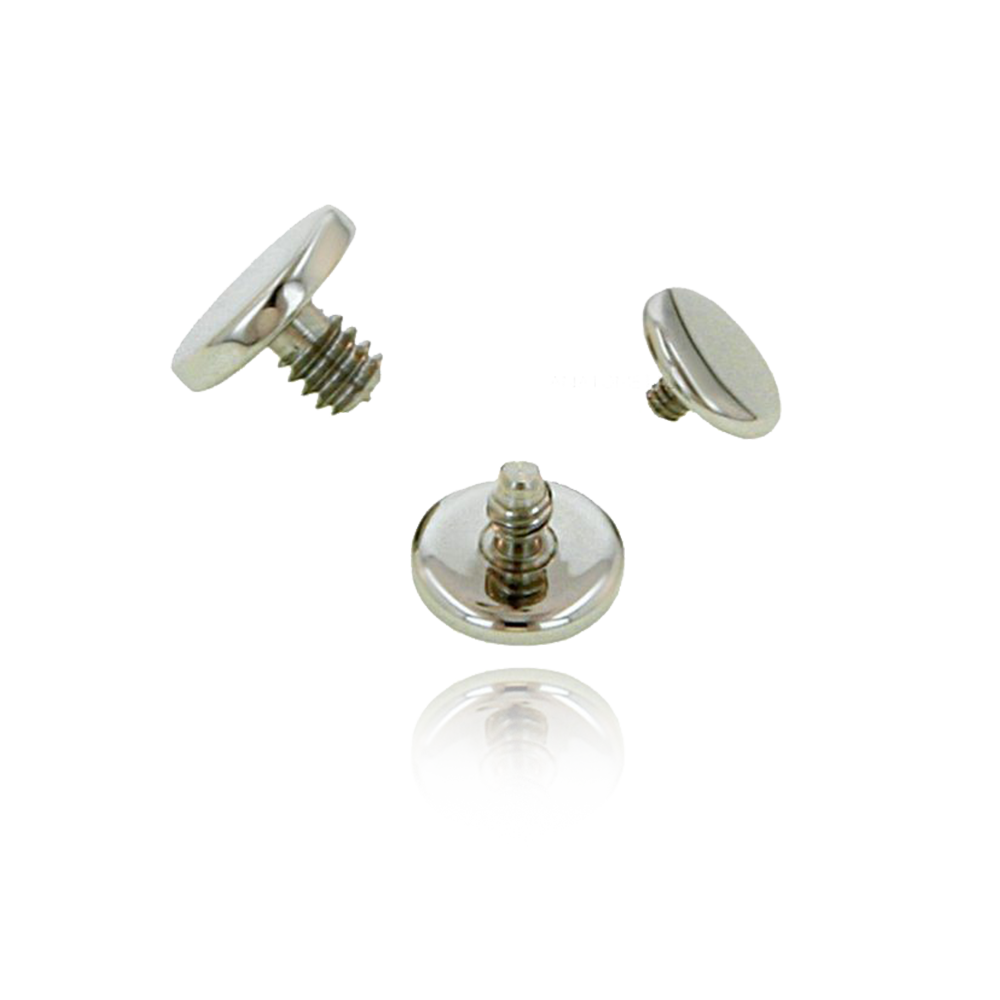 Titanium Disk Threaded Attachment