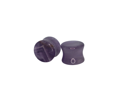 Amethyst stone Plug (pair)
