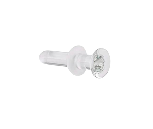 Single Flare Glass Labret Retainer