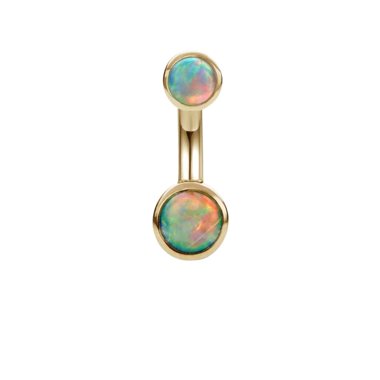 Opal Cup Solitaire Barbell