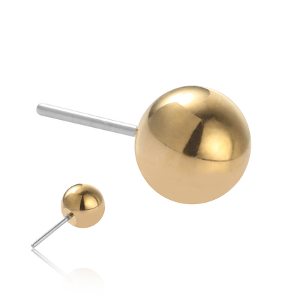 14k-18k Gold Ball Threadless Attachment
