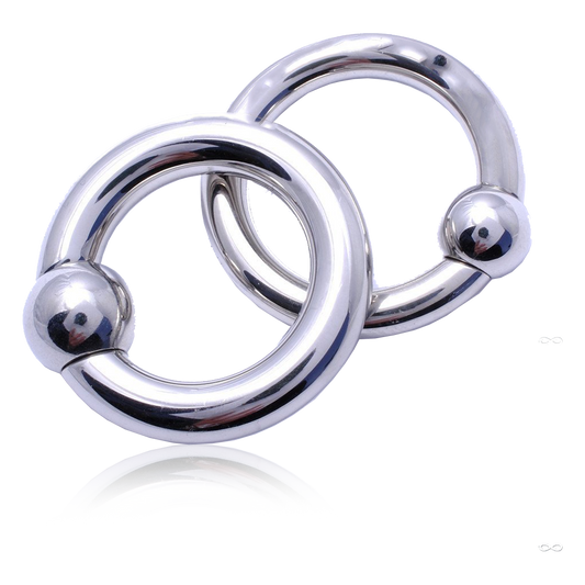 Premium Titanium Captive Bead Ring