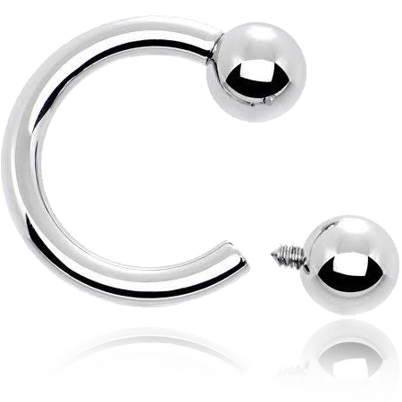 Basic Titanium Circular Barbell / "Horseshoe" (CBB)