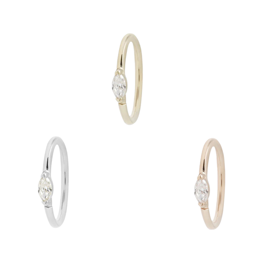 Zuri Cz Seamless Ring