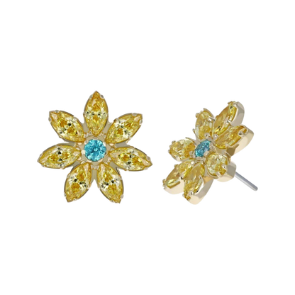18k Custom Marquise Flower