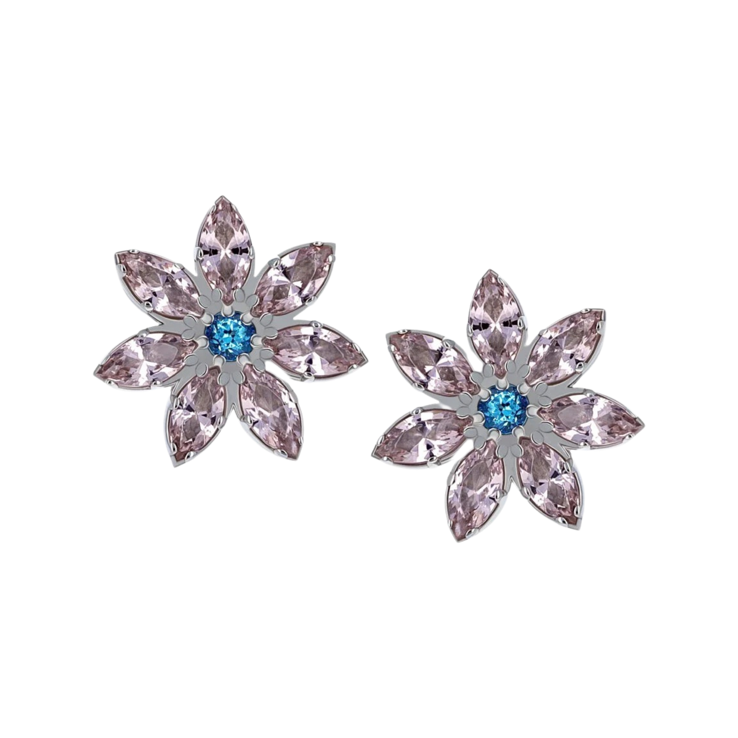 18k Custom Marquise Flower