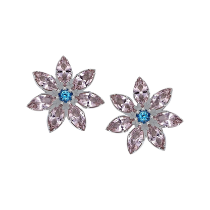 18k Custom Marquise Flower