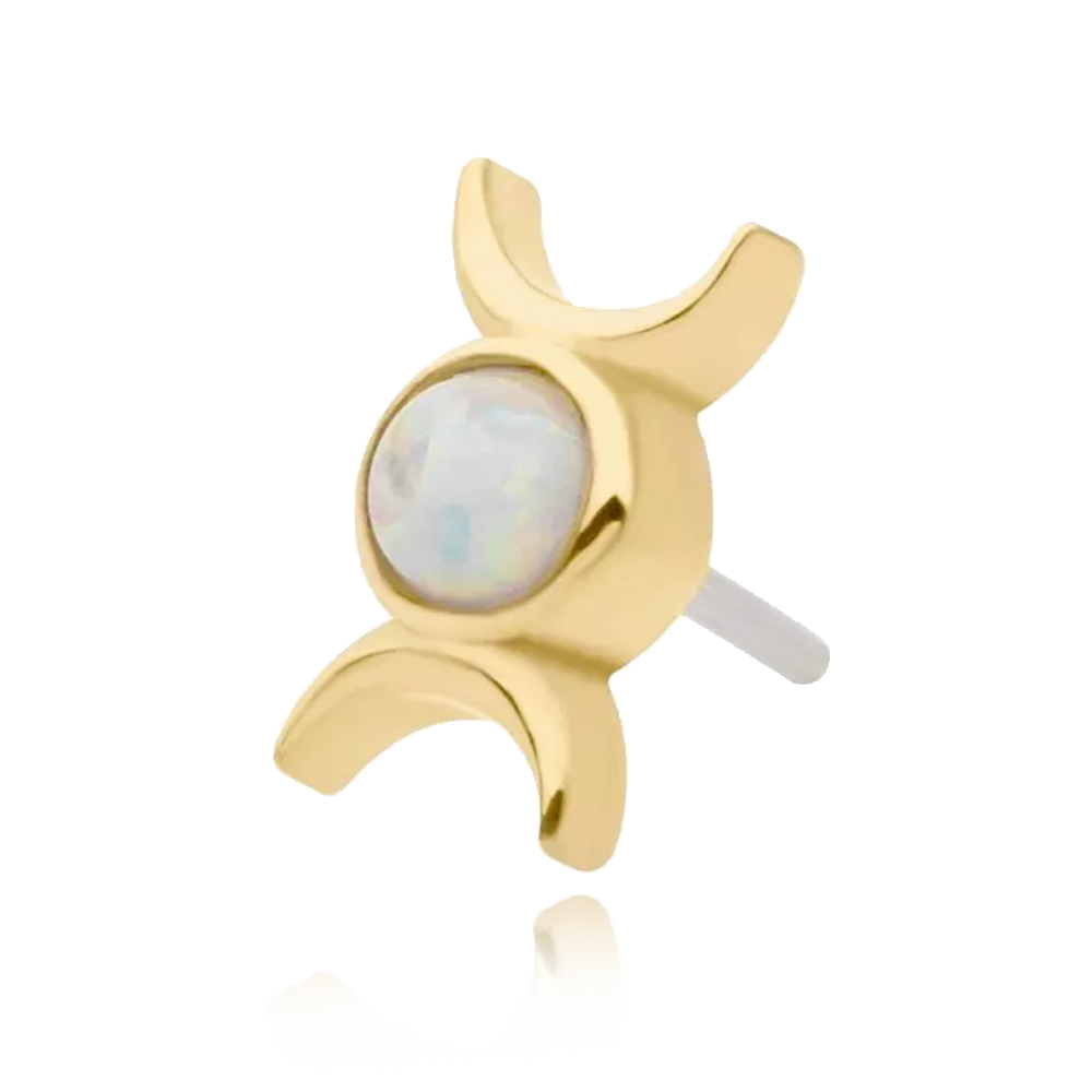 Goddess Moon Opal Threadless Attachment