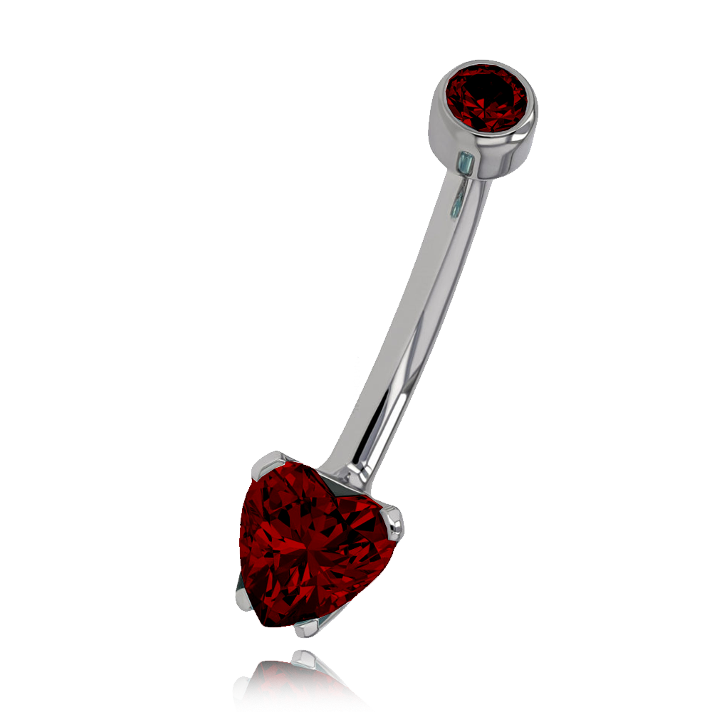 Heart Cut Navel Curve