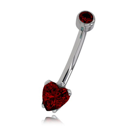 Heart Cut Navel Curve