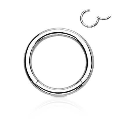 Titanium sales hinged ring