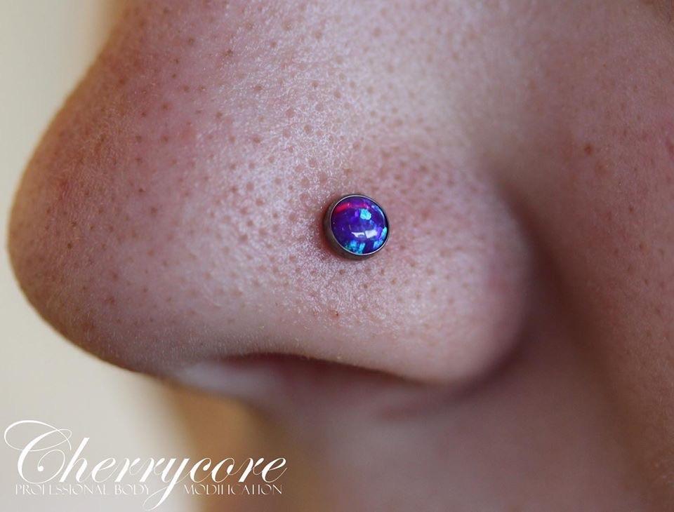 Titanium Opal Threadless Attachment