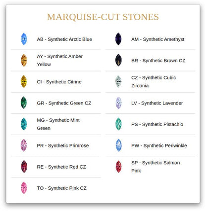 Marquise Threadless Attachment