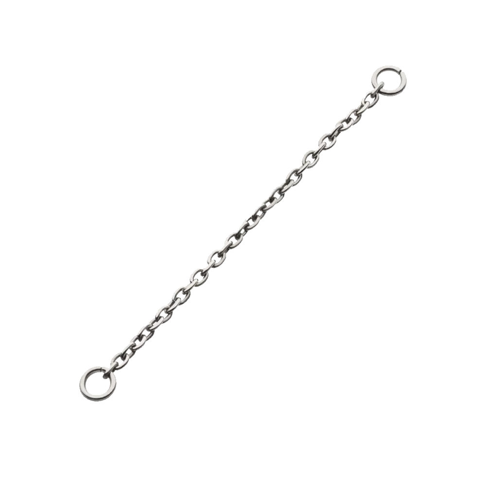 Titanium 1.5mm Rolo Chain